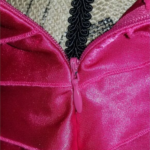 Max & Cleo Multicolor Ariel Colorblock Cocktail Dress - Picture 3 of 10